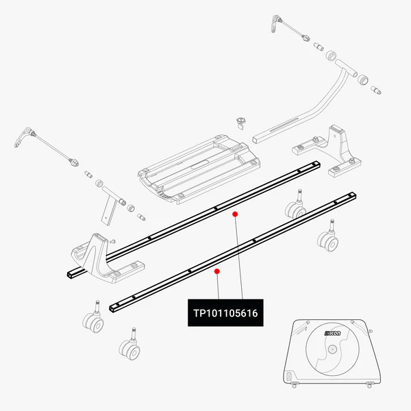 Aerocomfort MTB MY19 Frame Defender Rails