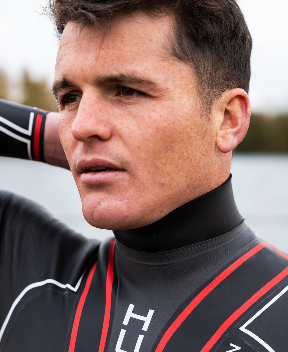 HUUB Neoprene Neck Collar 3mm water protection, anti-chafe for cold open water swimming