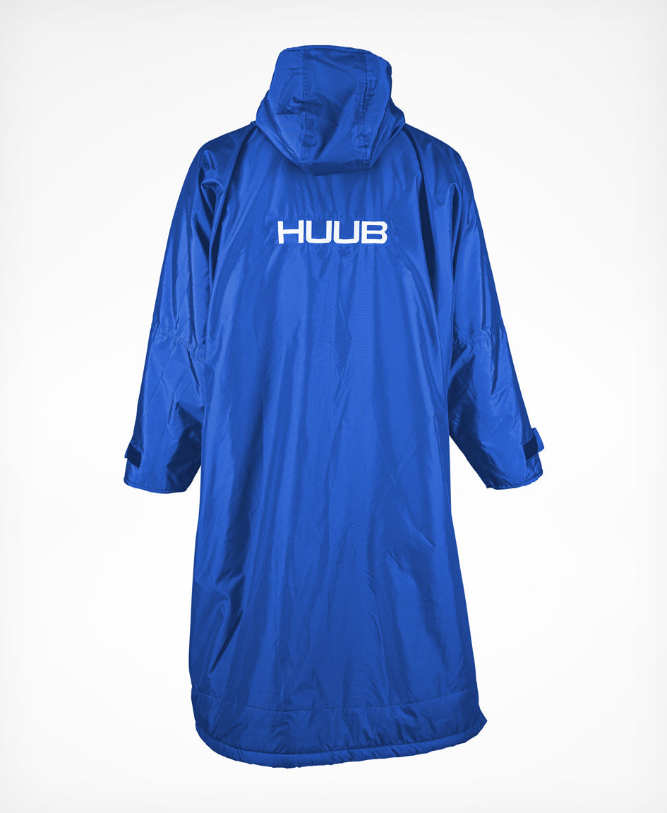 HUUB Changing Robe Royal Blue and Red – waterproof, towel-lined, adult and junior