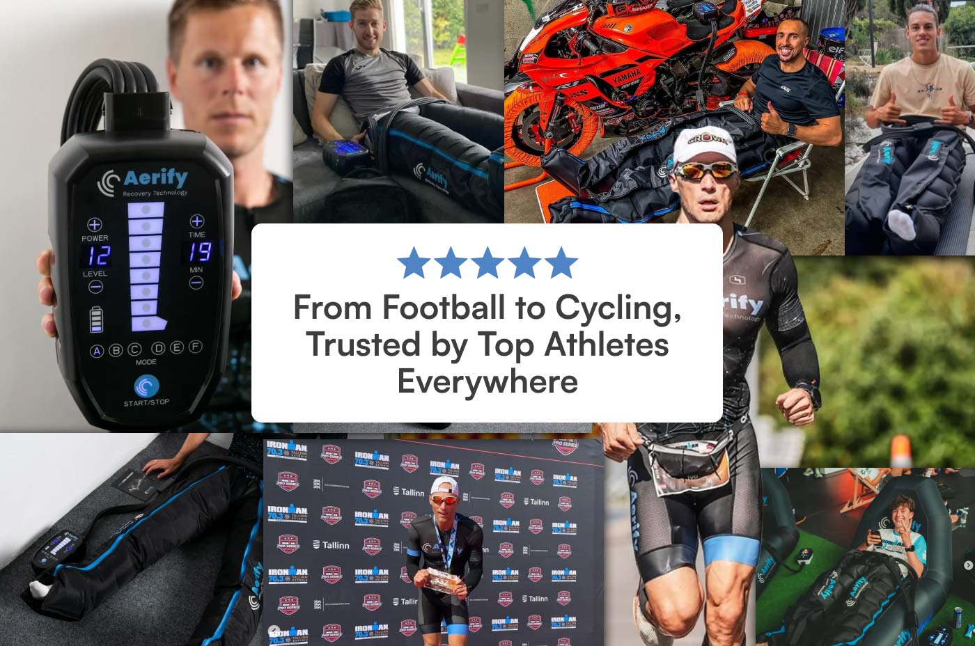 Aerify Charge Compression Boots wireless portable recovery with 8 chambers and 240mmHg max pressure