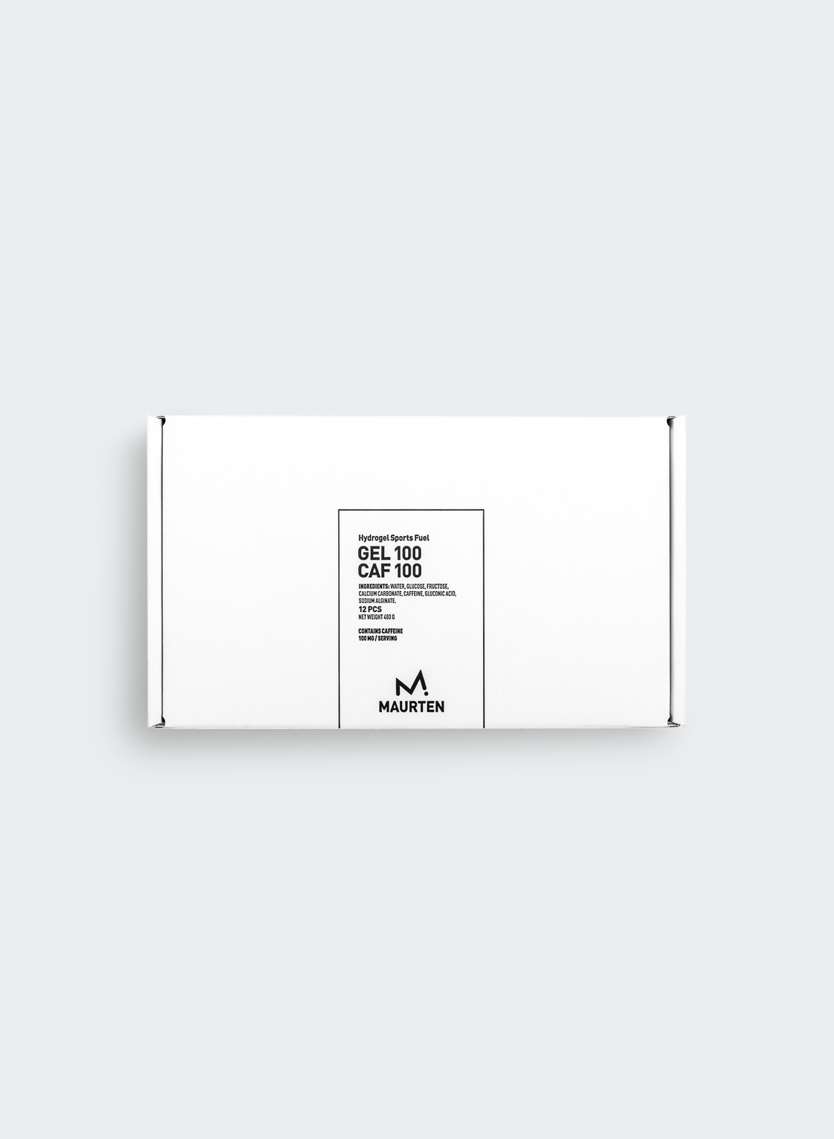 Maurten Gel 100 Caf 100 – Hydrogel Caffeine Energy Gel, 25g Carbs, 100mg Caffeine