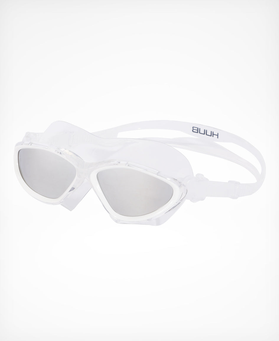 HUUB Manta Ray Open Water Swim Goggle – large visibility lens, photochromatic, mirrored, or clear