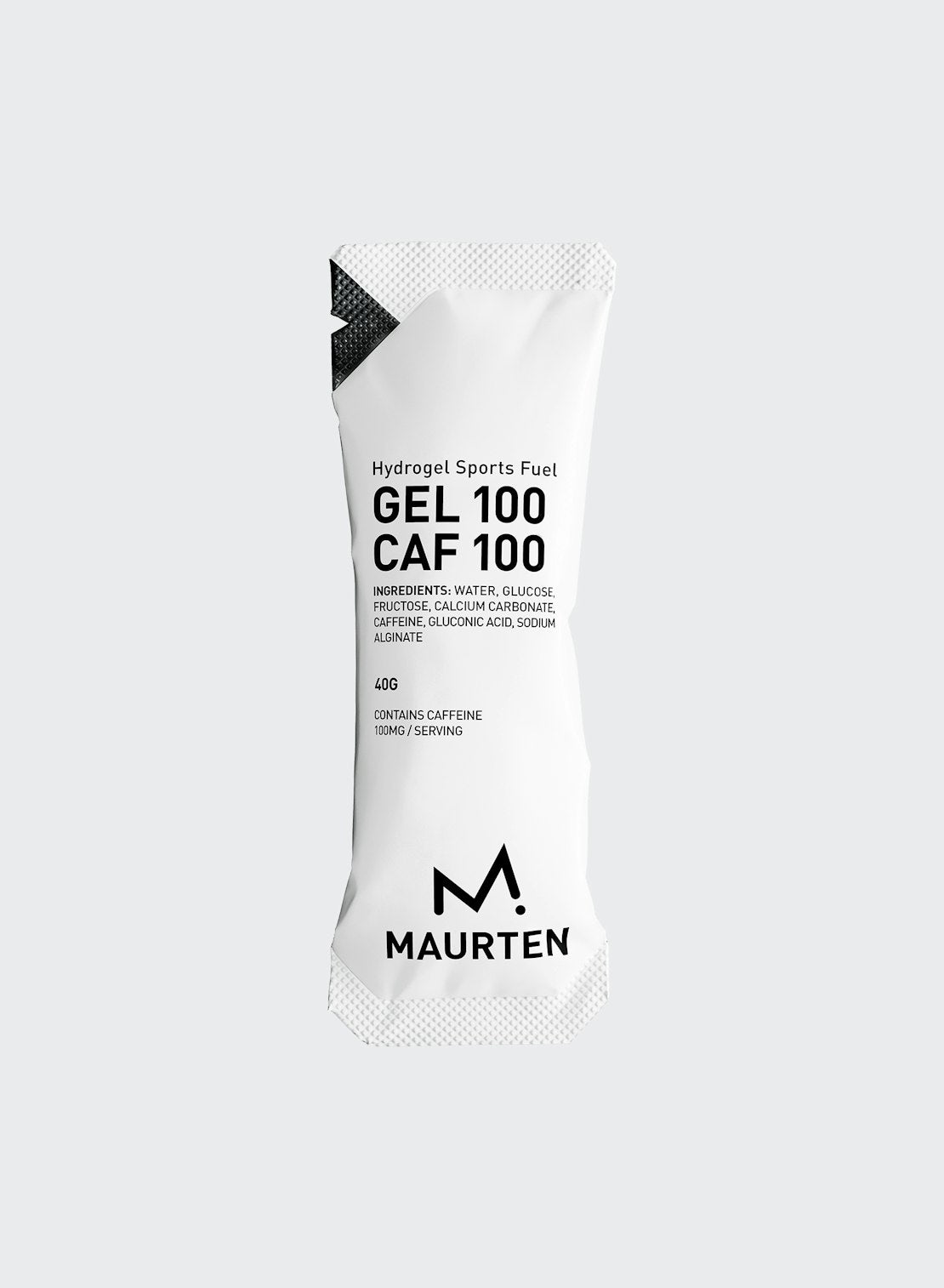 Maurten Gel 100 Caf 100 caffeine hydrogel energy gel box of 12, performance fuel for endurance athletes